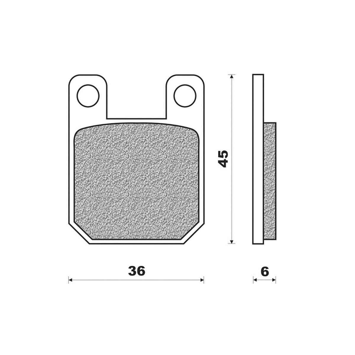 Newfren - Plaquettes De Frein Derbi Peugeot Piaggio - Newfren Fd0094 (étrier Ajp)