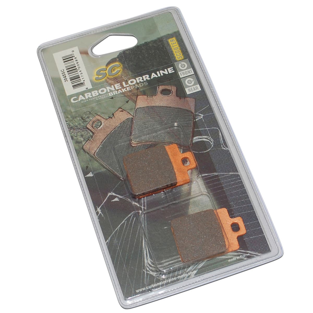 Cl Brakes - Plaquettes De Frein Piaggio Nrg Typhoon Zip - Cl Brakes 3045 Sc