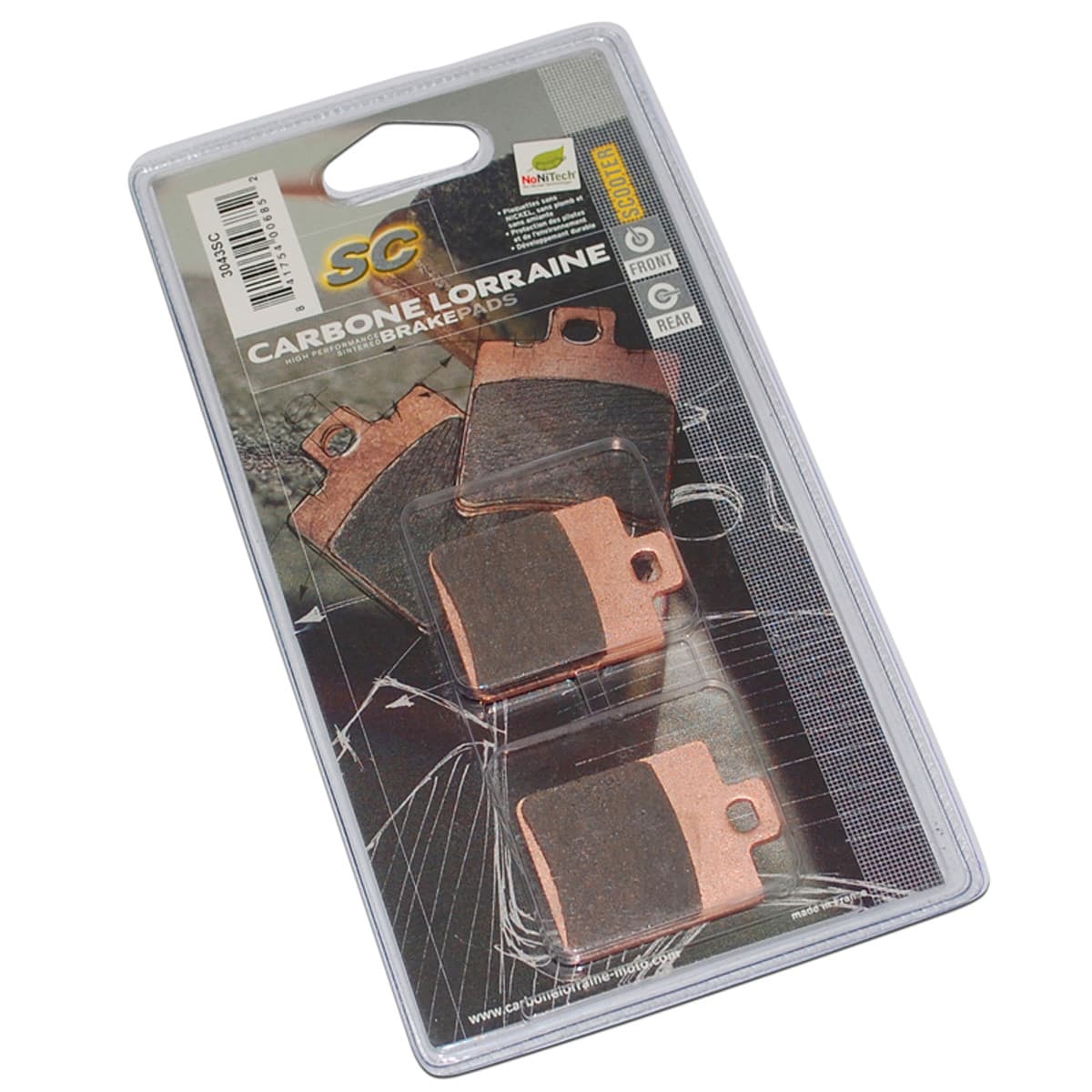 Cl Brakes - Plaquettes De Frein Aprilia Gilera Peugeot Piaggio Vespa - Cl Brakes 3043 Sc