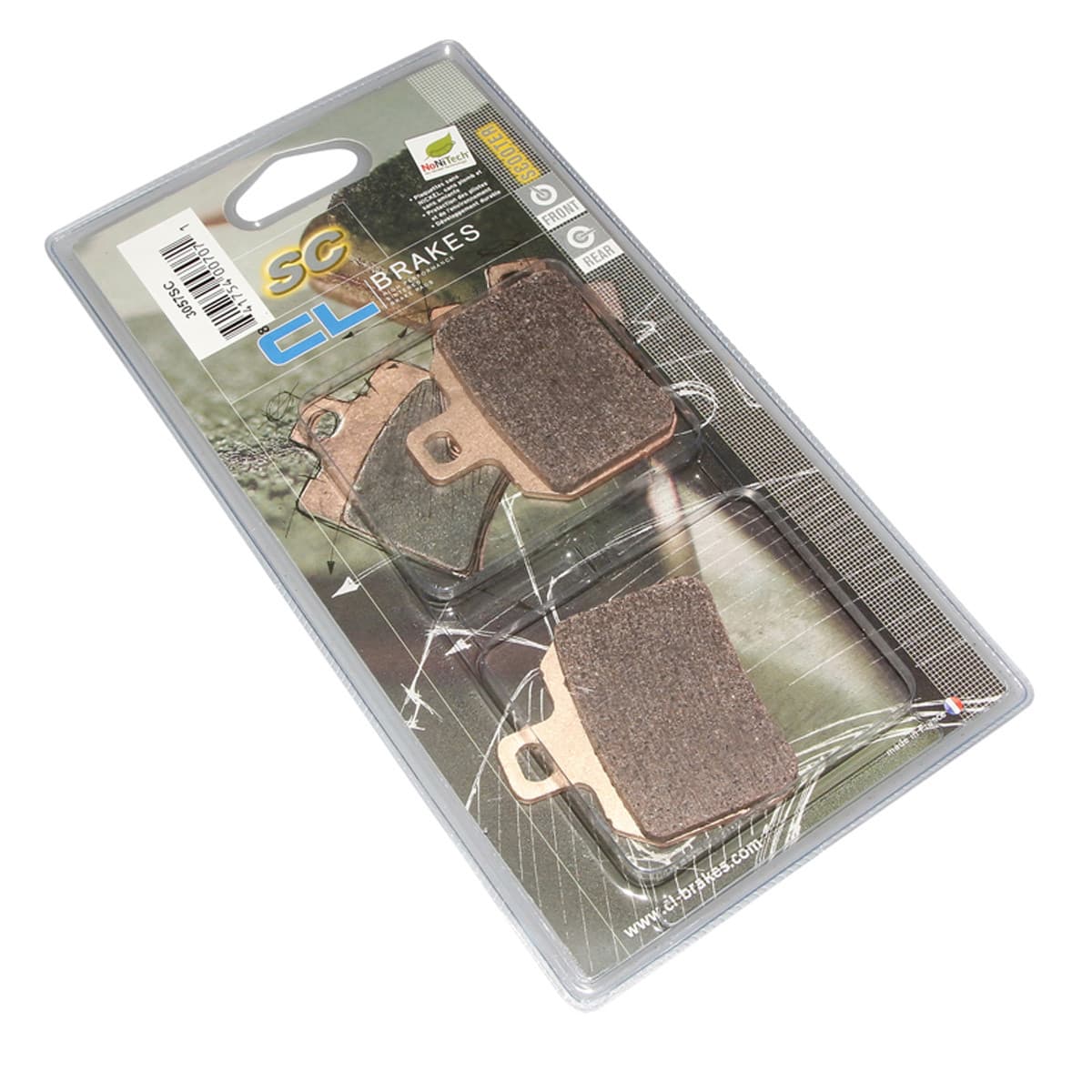 Cl Brakes - Plaquettes De Frein Aprilia Derbi Malaguti Peugeot Rieju - Cl Brakes 3057 Sc