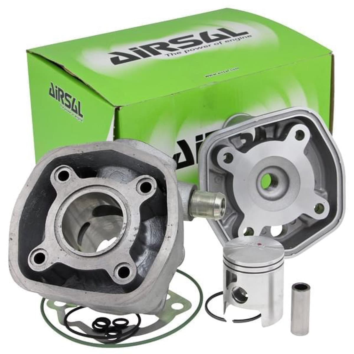 Airsal - Kit Cylindre 50cc Derbi E2 - Airsal Iron Sport Fonte