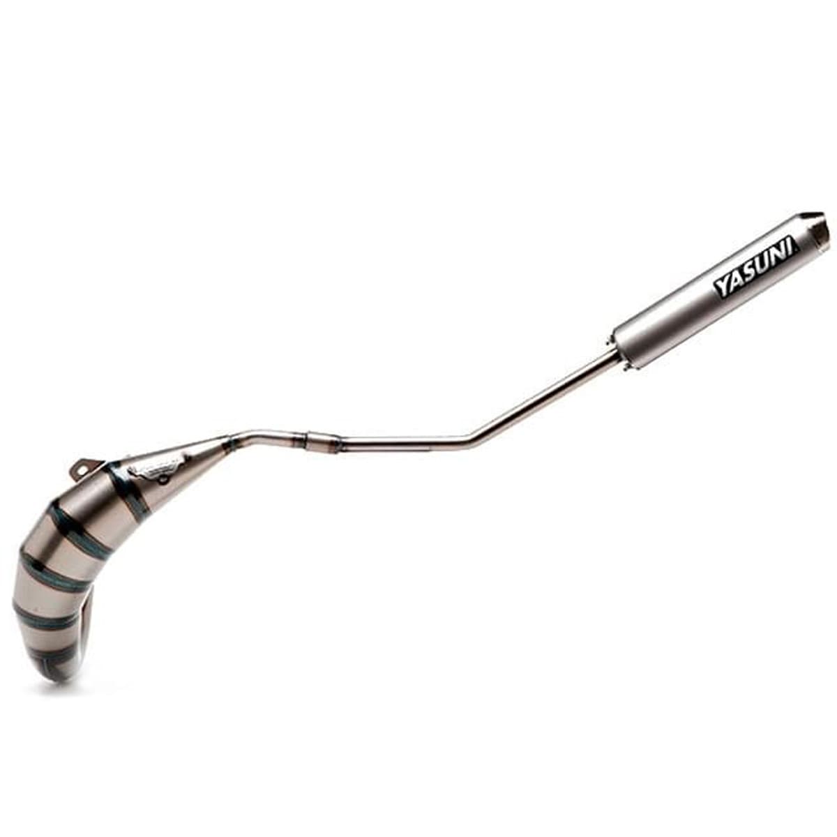 Yasuni - Pot Passage Haut Gauche Derbi Senda 50 / 75cc - Cross Hm Max Alu Yasuni