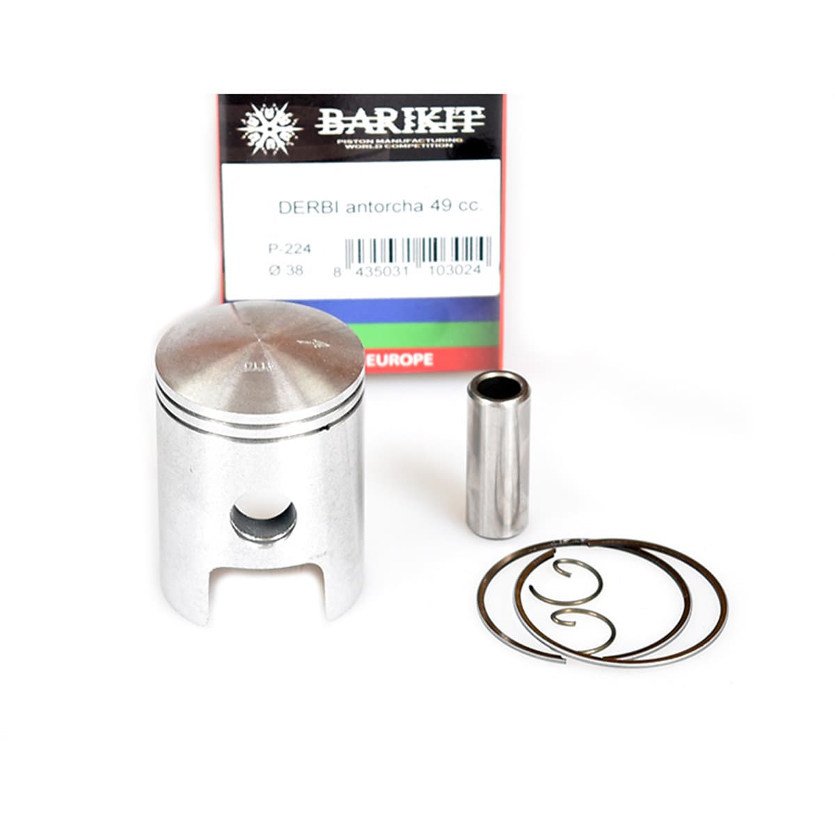 Barikit - Piston 38mm À 43mm Derbi Antorcha 49cc / Puch Maxi - Barikit 38.50 Mm