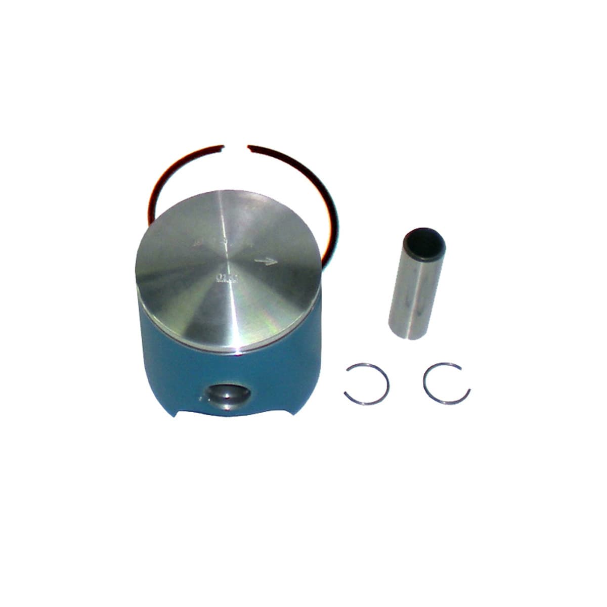 Brk - Piston 50mm Am6 Derbi E2 E3 E4 Scooter Minarelli Lc - Brk Blauzafir Alu Axe 12mm 49.94 Mm