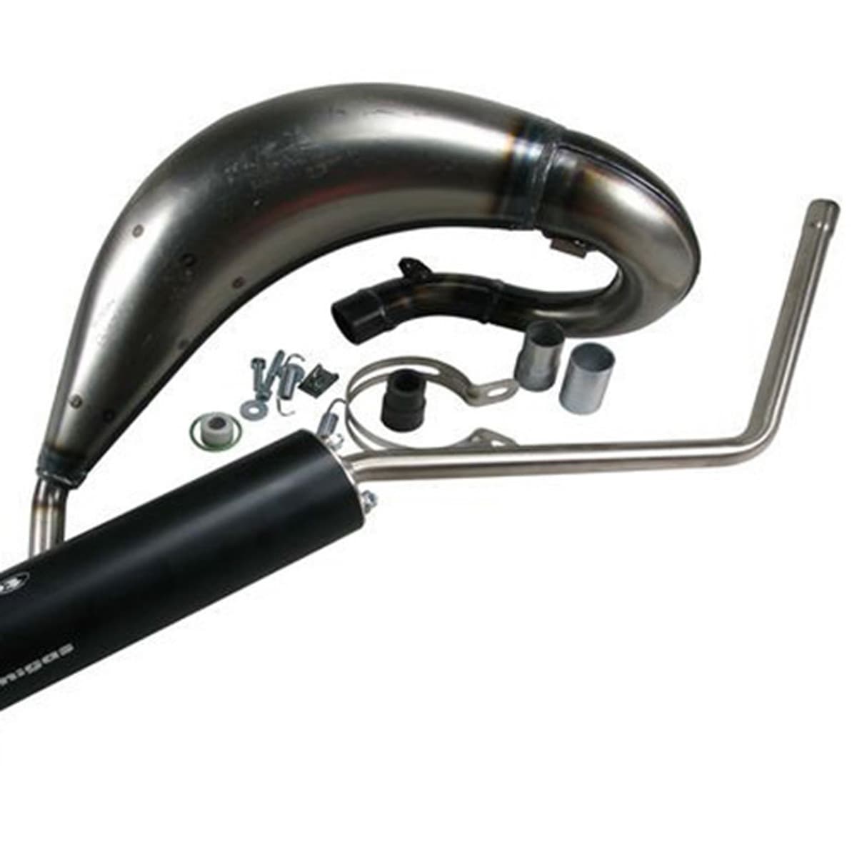 Tecnigas - Pot Passage Haut Droit Hm Cre / Derapage 50cc - E-nox Steel Tecnigas