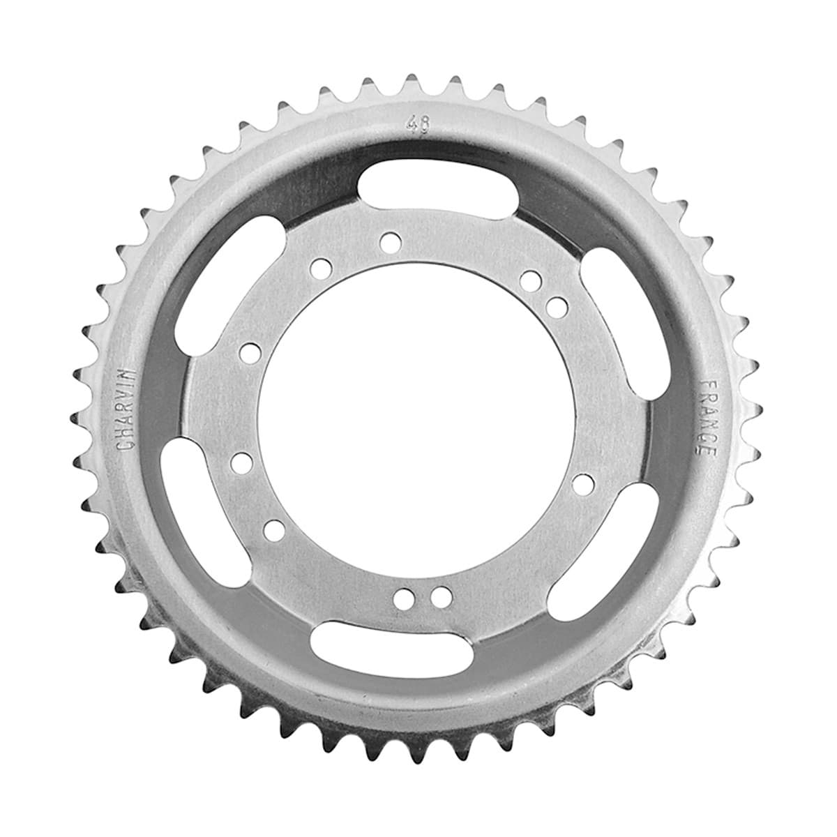 Charvin - Couronne Peugeot 103 Roue Leleu À 5 Bâtons Tôle - 48 Dents