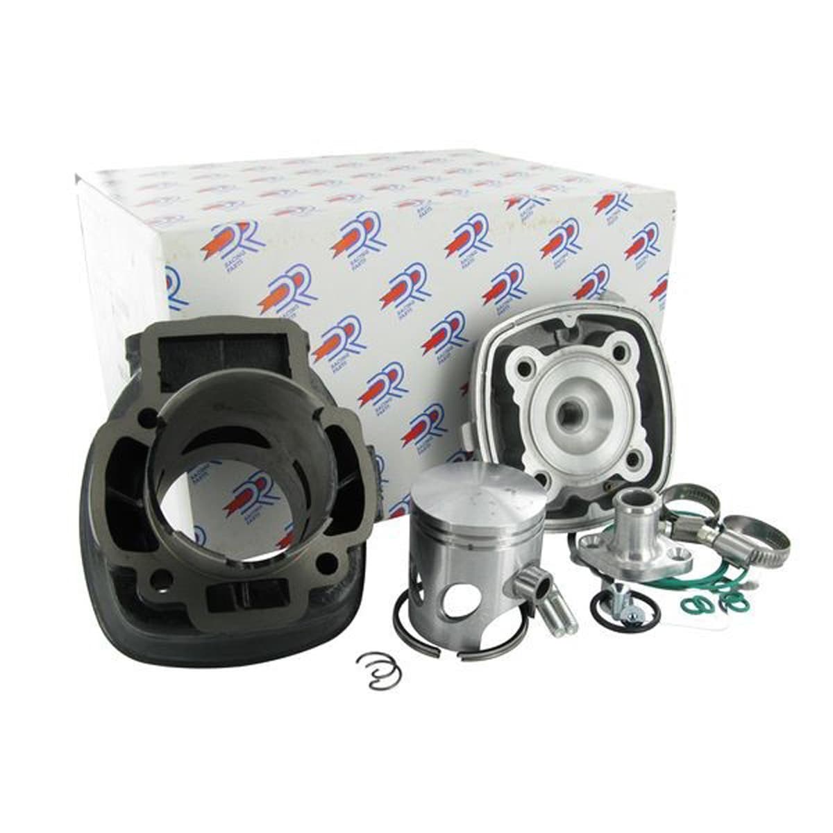Dr - Kit Cylindre 70cc Piaggio Nrg Zip Lc - Dr Evo Fonte 48mm Avec Raccord De Culasse