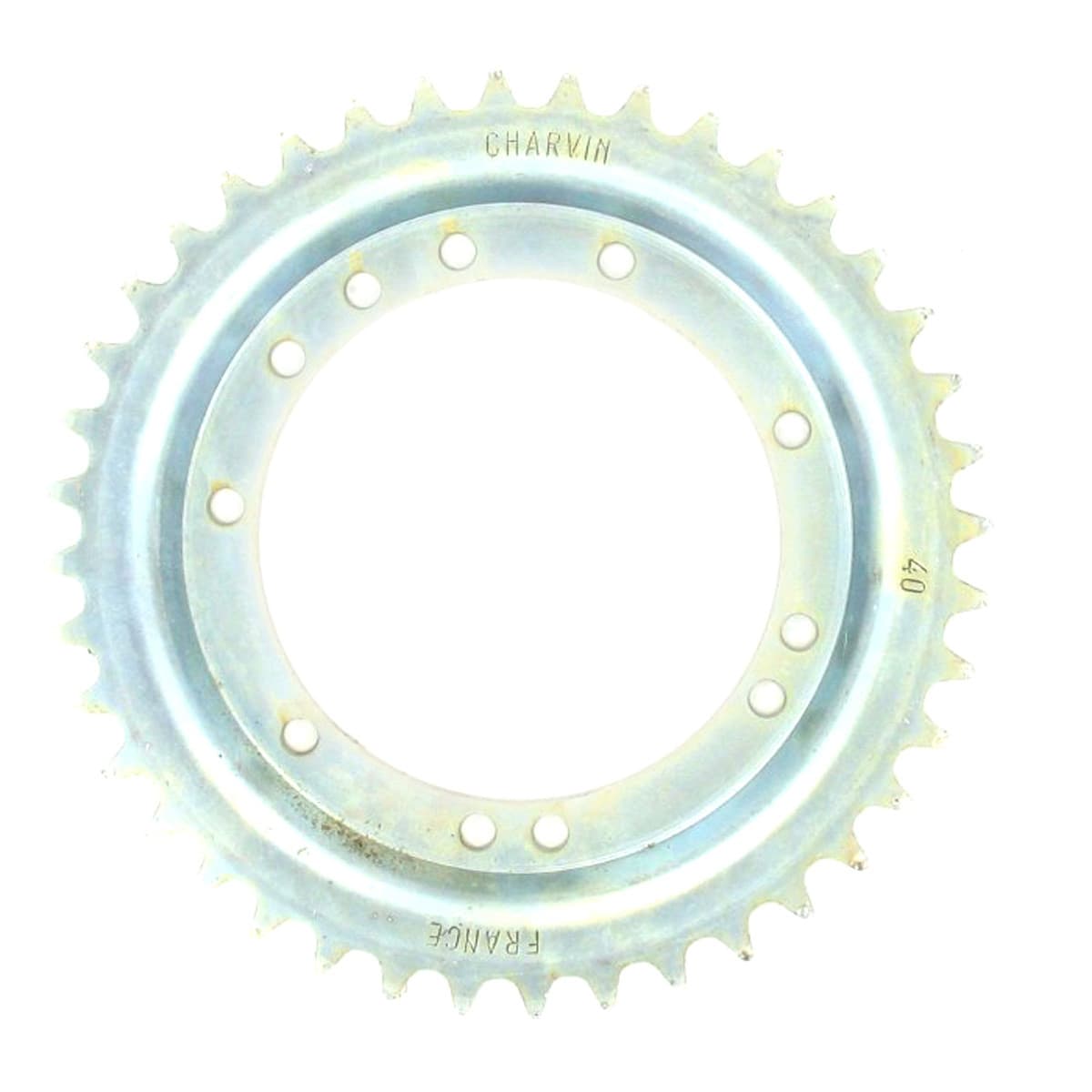 Charvin - Couronne Peugeot 103 Roue Leleu À Rayons - 40 Dents