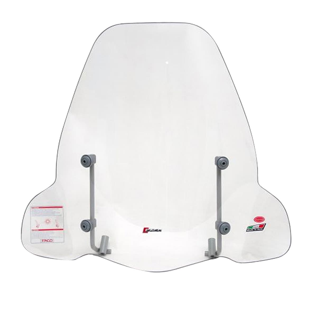 Faco - Pare Brise Haut Mbk Ovetto Yamaha Neo's À Partir De 2007 - Faco Transparent