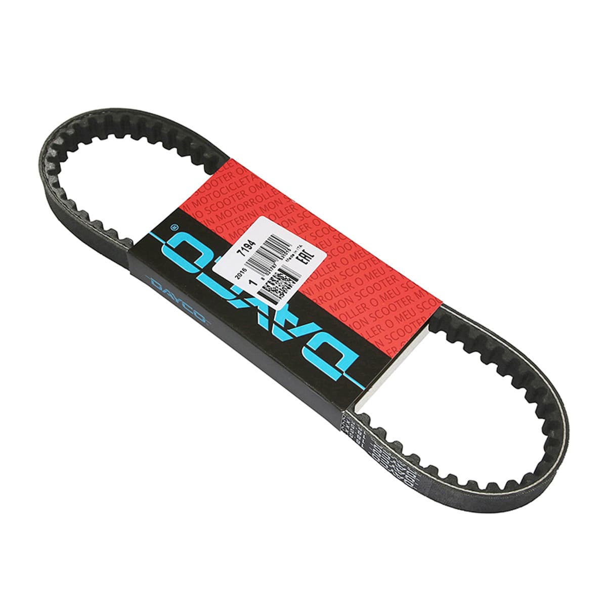 Dayco - Courroie Piaggio Zip Vespa Lx Et2 / Et4 - Dayco Carter Court