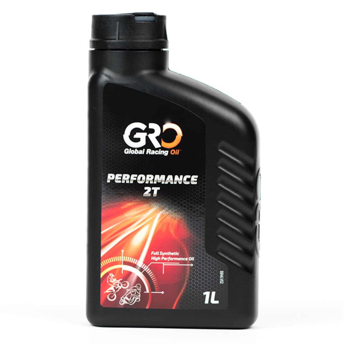 Global Racing Oil - Huile Moteur 2t - Global Racing Oil Performance 100% Synthèse 1l Pré-mix / Graissage Séparé