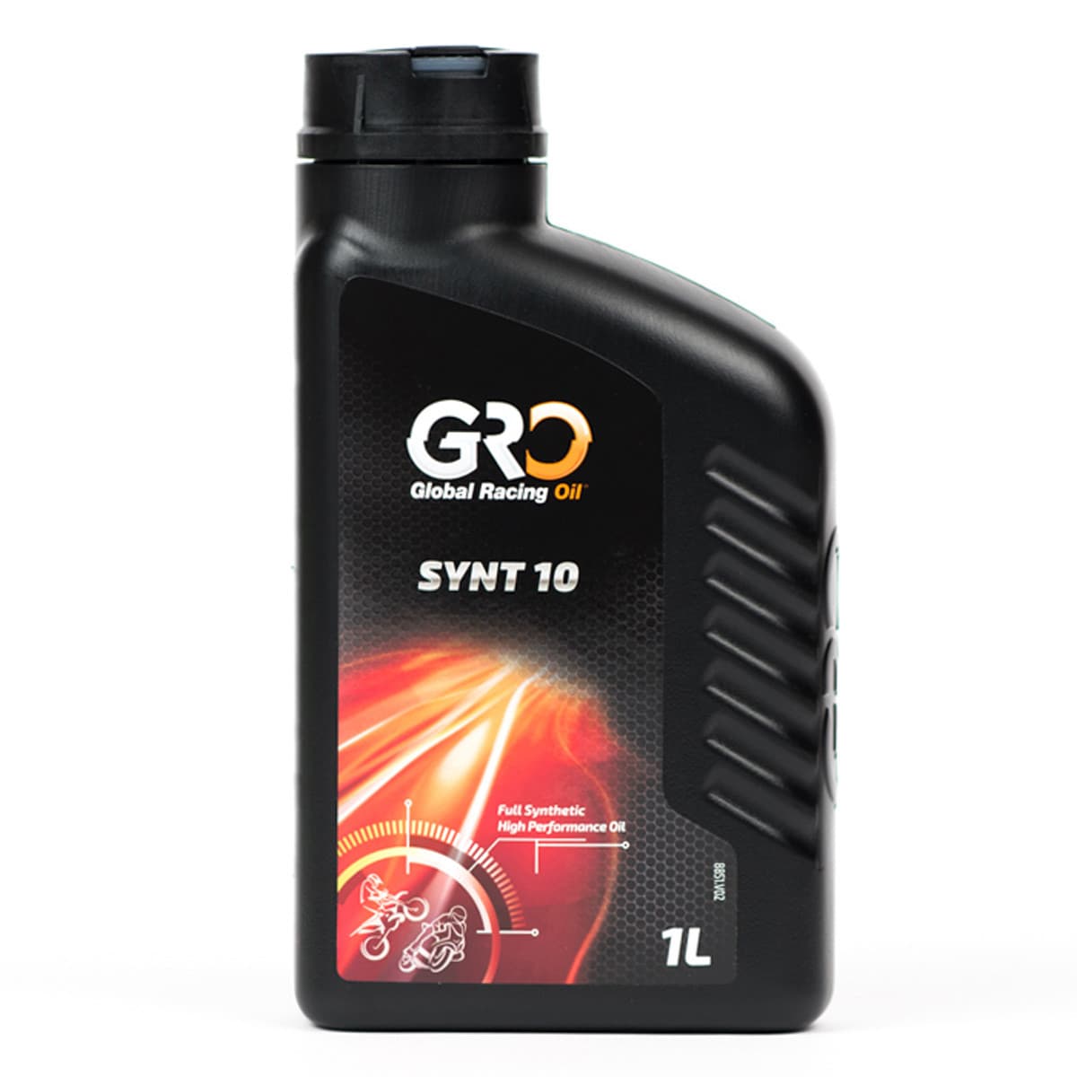 Global Racing Oil - Huile Moteur 2t - Global Racing Oil Synt 10 100% Synthèse 1l Graissage Séparé
