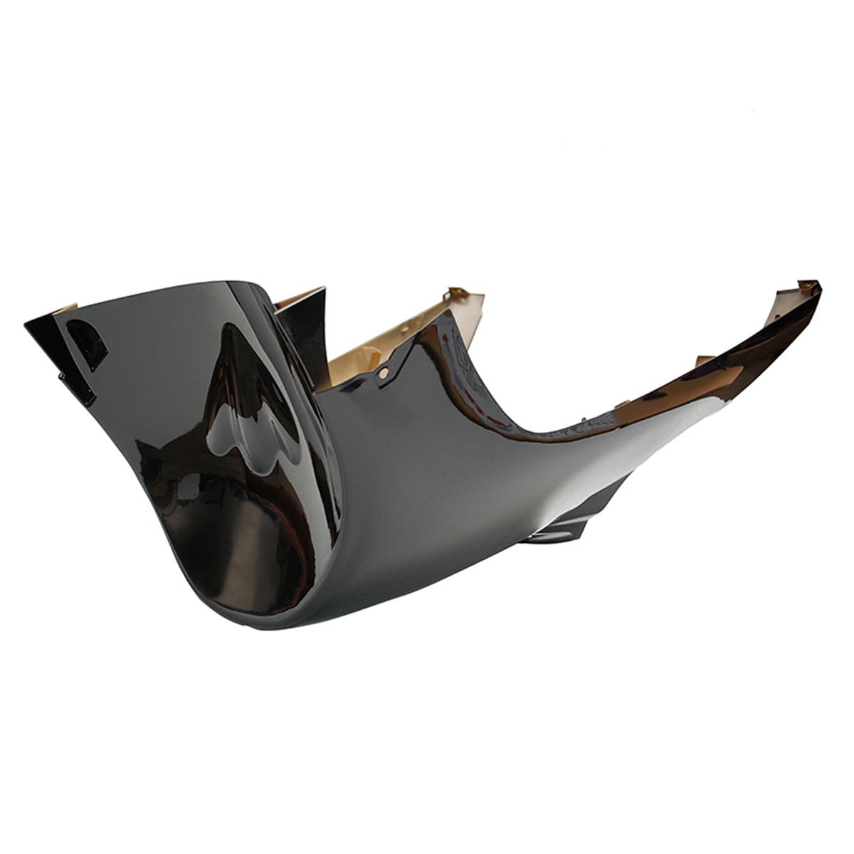 Adaptable - Bas De Caisse Mbk Nitro Yamaha Aerox Avant 2013 - Noir Brillant