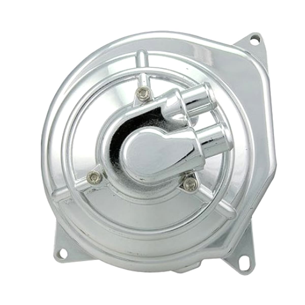 Str8 - Carter Pompe À Eau Mbk Nitro Yamaha Aerox - Str8 Chrome / Carbone Chrome