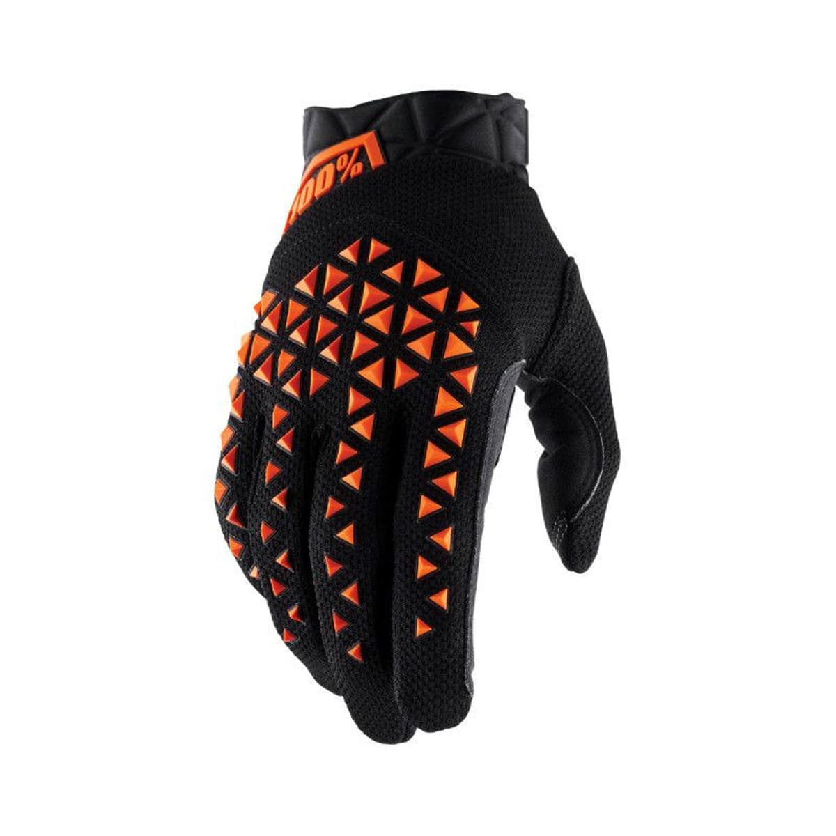 100 Pourcents - Gants Cross - 100% Airmatic Printemps / Été - Noir / Orange Xl