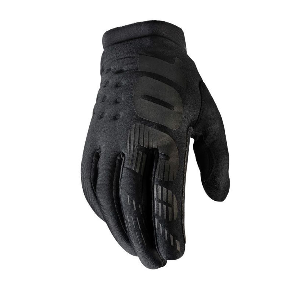 100 Pourcents - Gants Cross - 100% Brisker Automne / Hiver Noir L