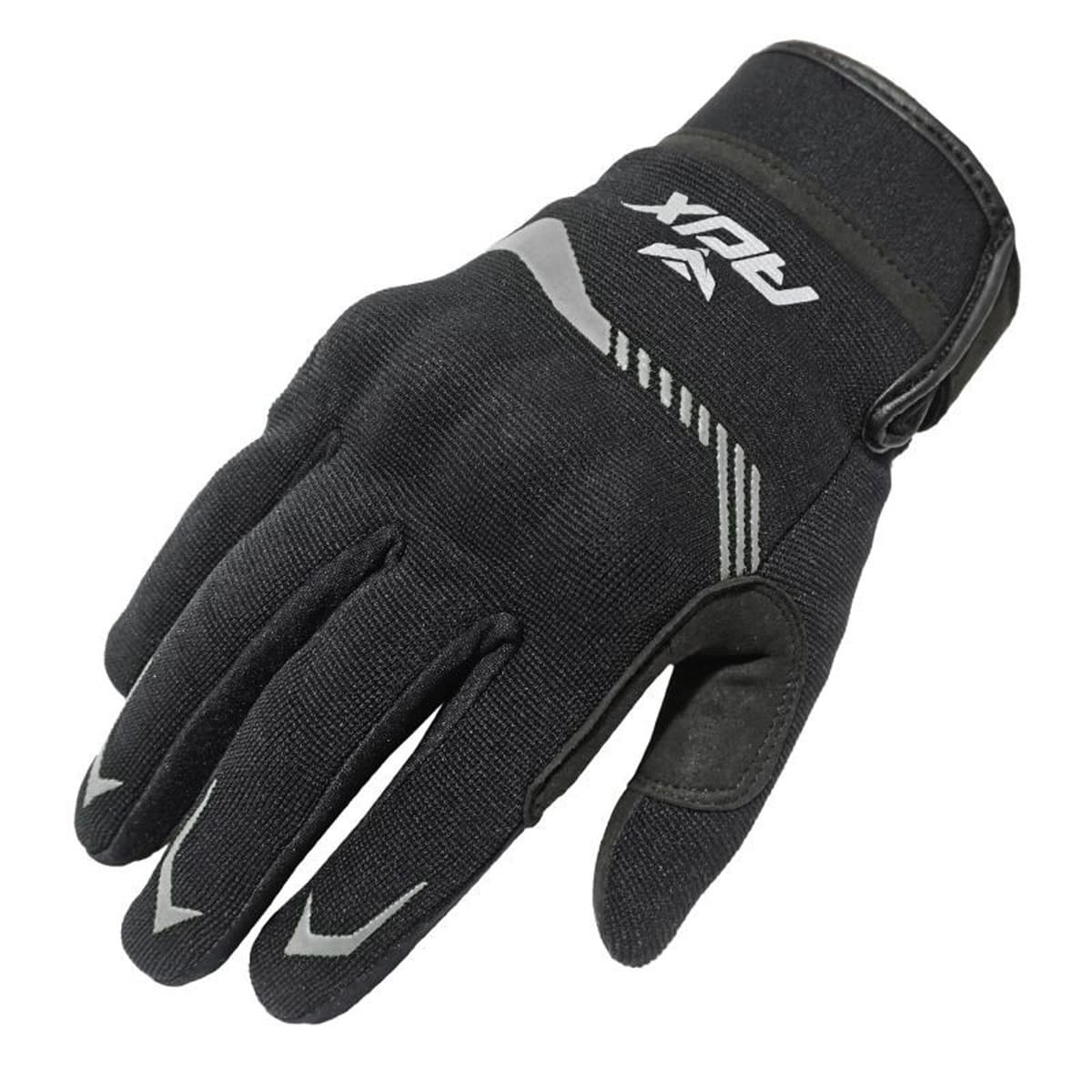 Adx - Gants Moto - Adx Vista Printemps / Été - Noir / Argent L