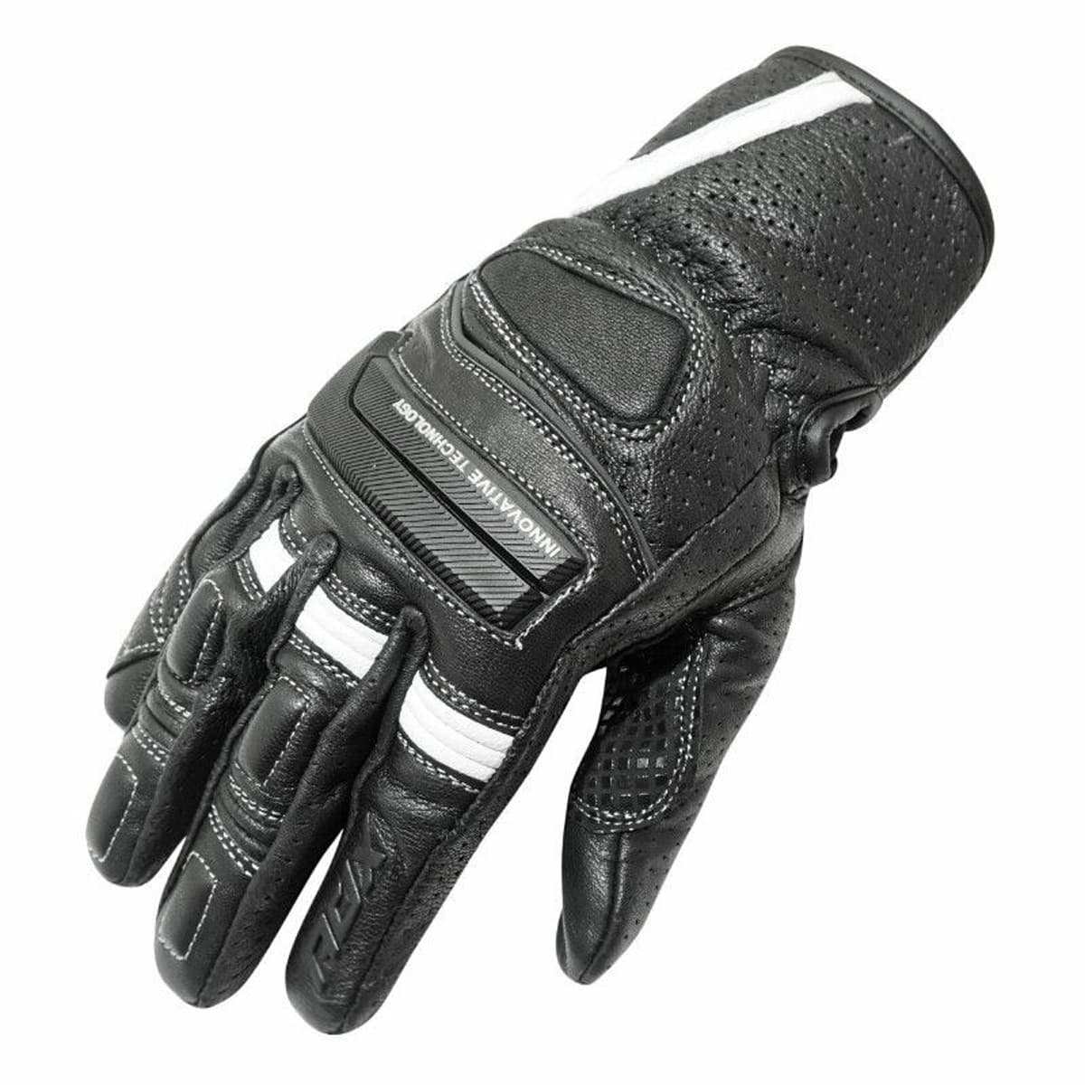 Adx - Gants Moto - Adx Shafter Printemps / Été - Noir / Blanc L