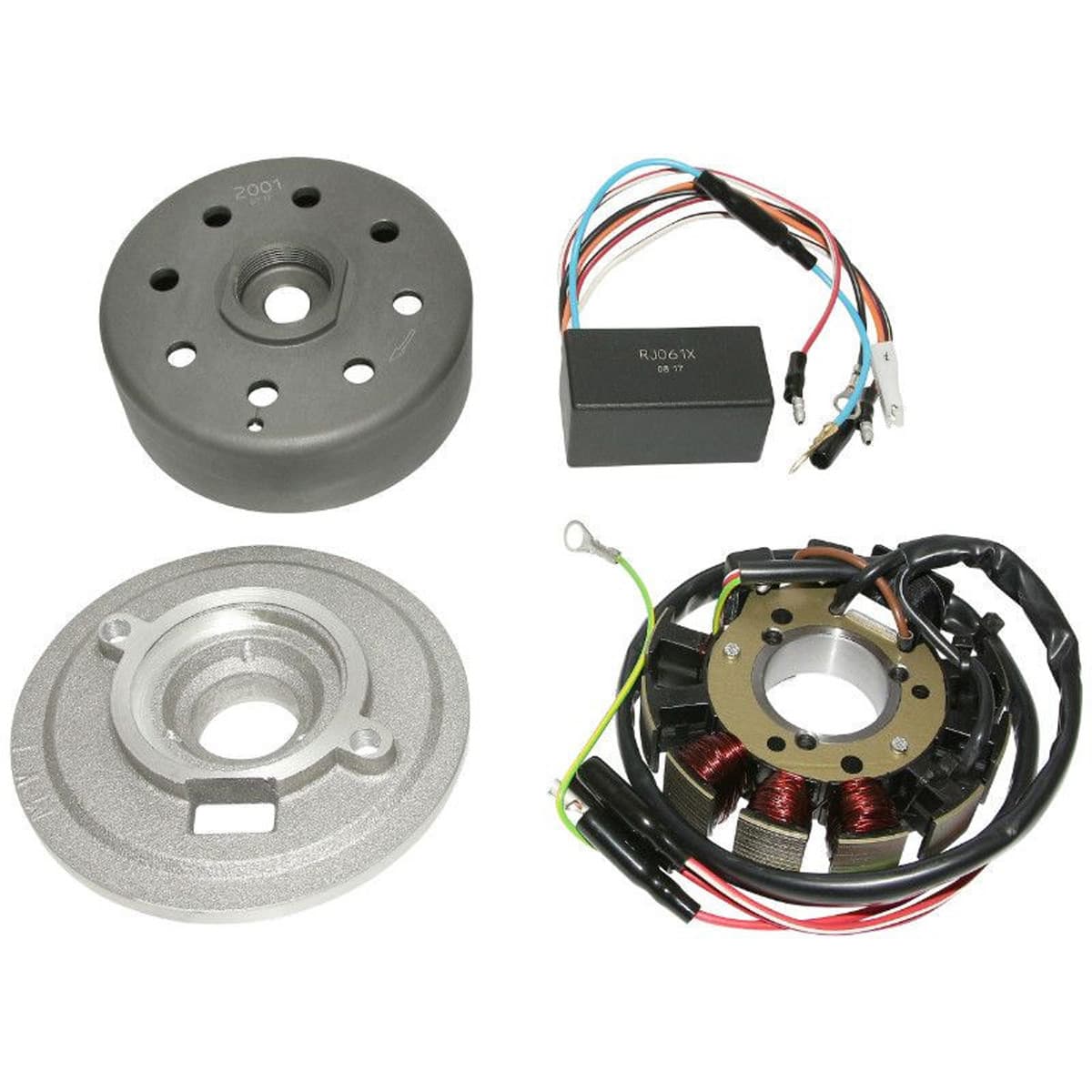 Krd - Allumage Mbk 51 Démarrage À Kick - Krd Analogique Rotor Externe