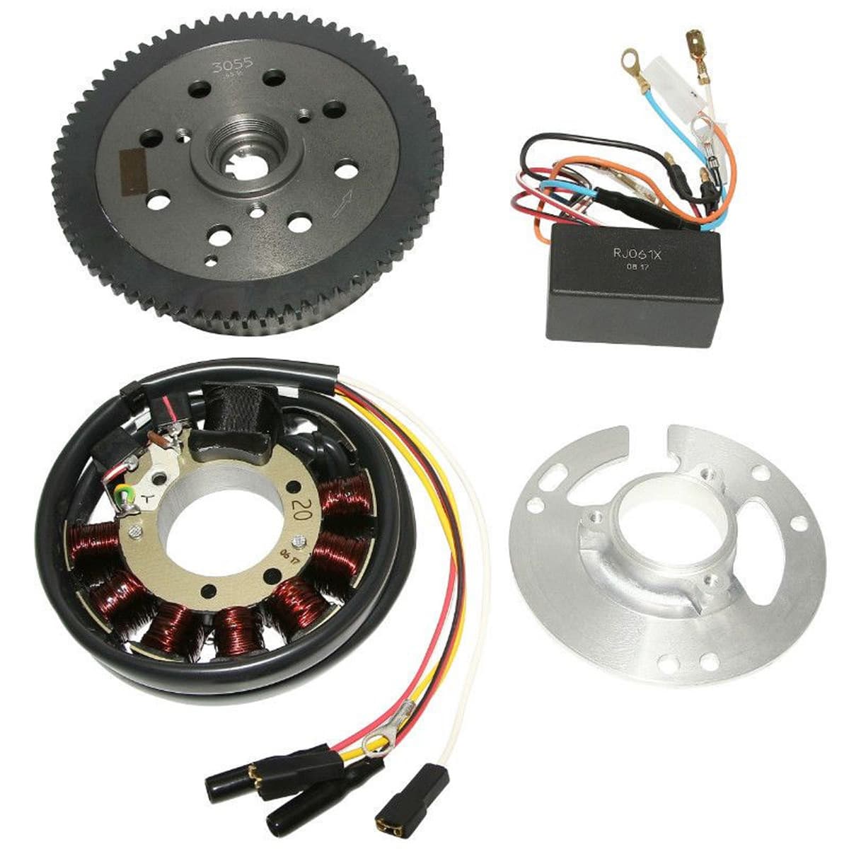 Krd - Allumage Mbk X-power Yamaha Tzr À Partir De 2004 À Démarreur - Krd Analogique Rotor Externe