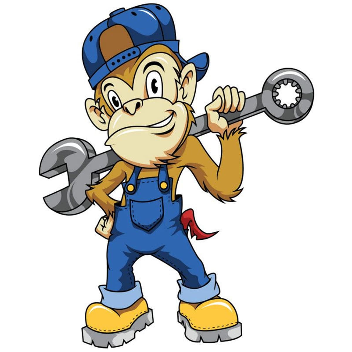 Lethal Threat - Autocollant / Sticker - Lethal Threat Mini Vilain Singe Cle 6 X 8cm