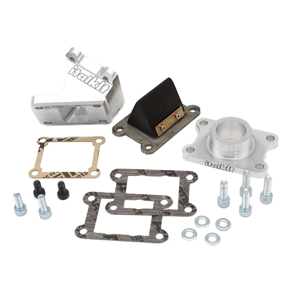 Italkit - Boîte À Clapet Derbi Variant Start 3 / 5 - Italkit Pwk / Phbh / Mikuni Carbone