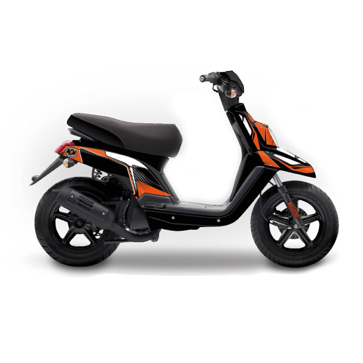 Kutvek - Kit Deco Yamaha Bw's À Partir De 2004 - Kutvek Factory Orange