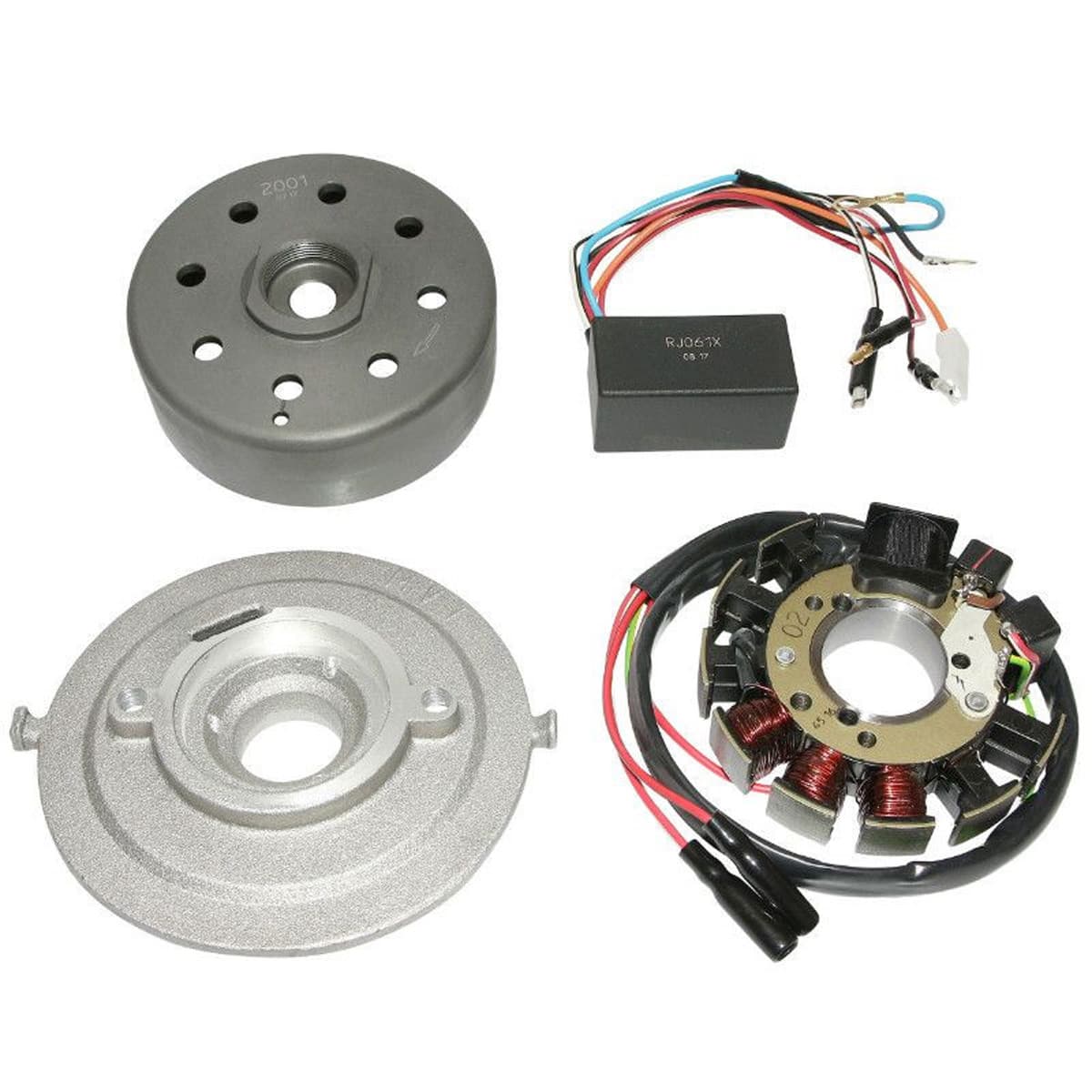 Krd - Allumage Mbk 51 Démarrage À Pédale - Krd Analogique Rotor Externe