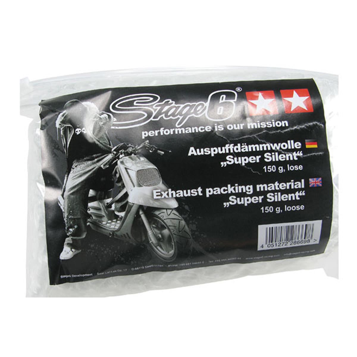 Stage6 - Laine De Silencieux Fibre De Roche - Stage6 (150gr)