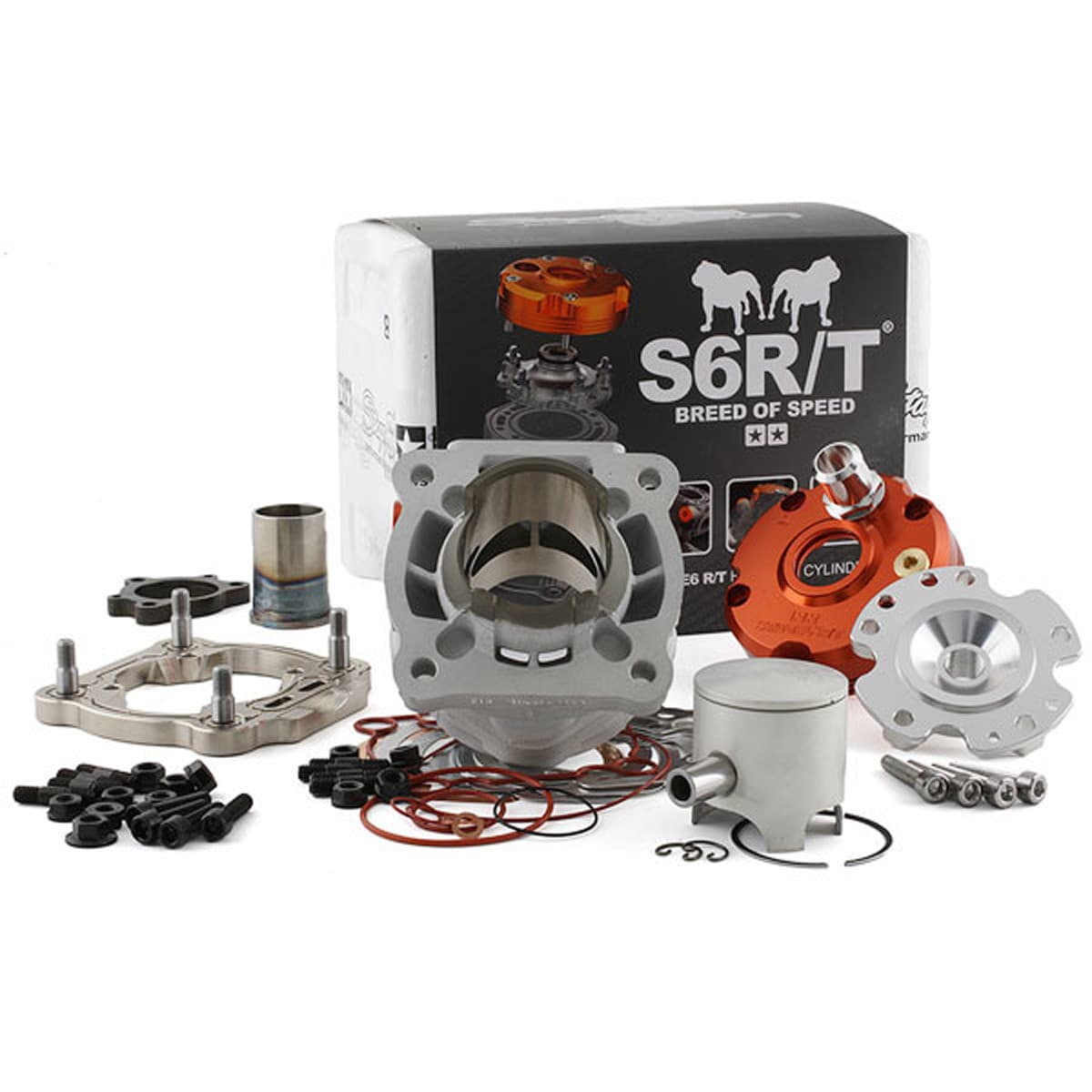 Stage6 R/t - Kit Cylindre 70cc Piaggio Nrg Zip Lc - Stage6 R/t Mki Alu 47.6mm