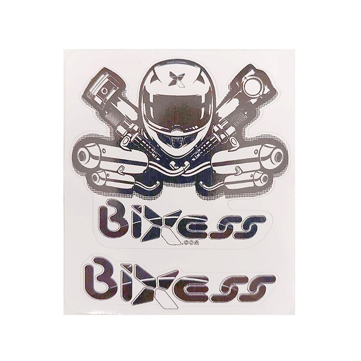 Bixess - Autocollant / Sticker - Bixess 85 X 75mm