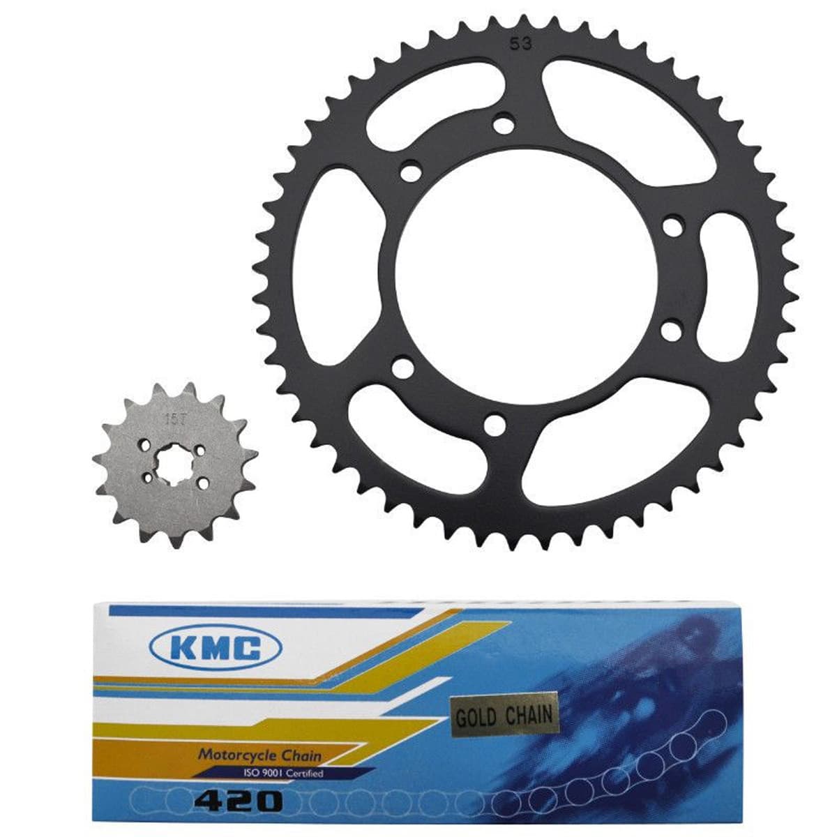 Kmc - Kit Chaîne Derbi Senda 2000 À 2001 - 15 X 53 420 / 105mm 6t Kmc