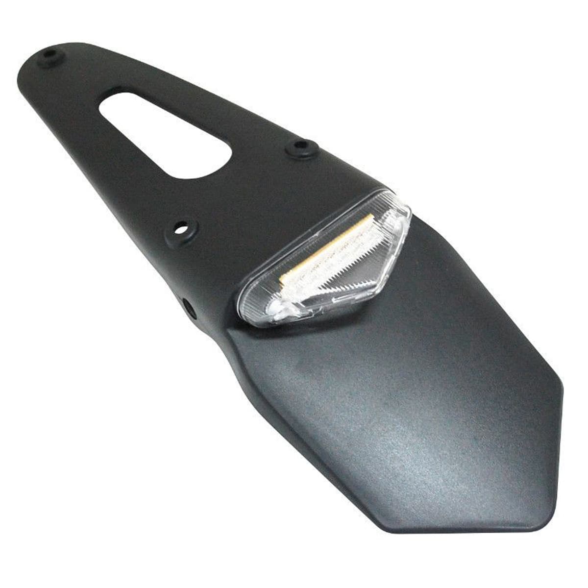 Replay - Support De Plaque / Bavette Avec Feu Arrière À Leds Transparent - Replay Sp