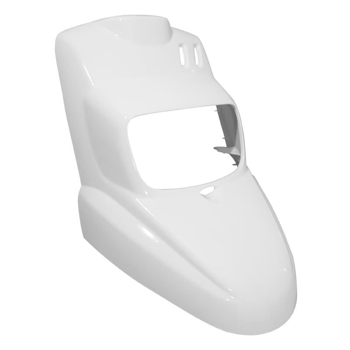 Adaptable - Face Avant Mbk Booster Yamaha Bw's À Partir De 2004 - Blanc Brillant