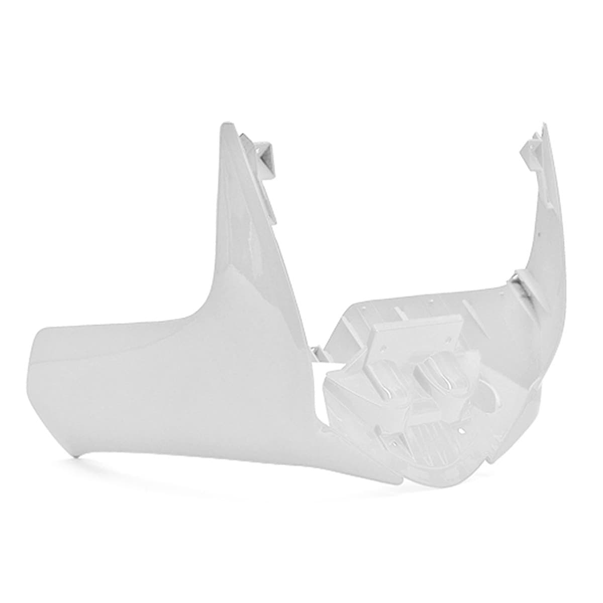 Tnt - Bas De Caisse Mbk Mach G Yamaha Jog R - Blanc / Noir Brillant / Rouge Tnt Blanc Métal