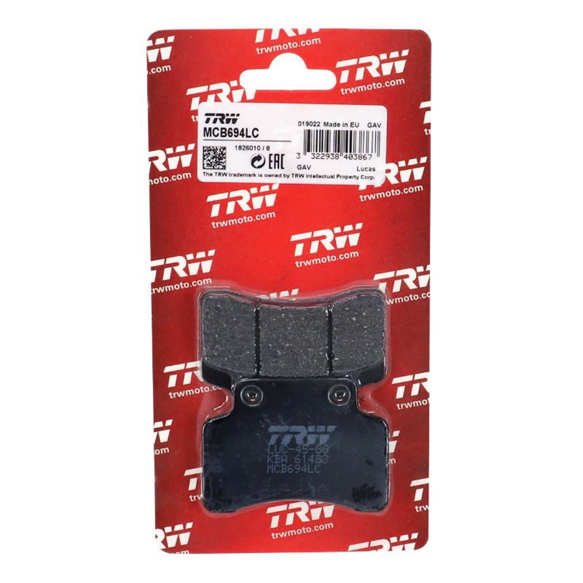 Trw - Plaquettes De Frein Cpi Generic Keeway Peugeot - Trw