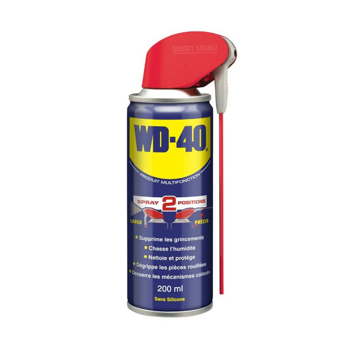 Wd-40 - Lubrifiant - Wd-40 Multifonctions 200ml Double Position