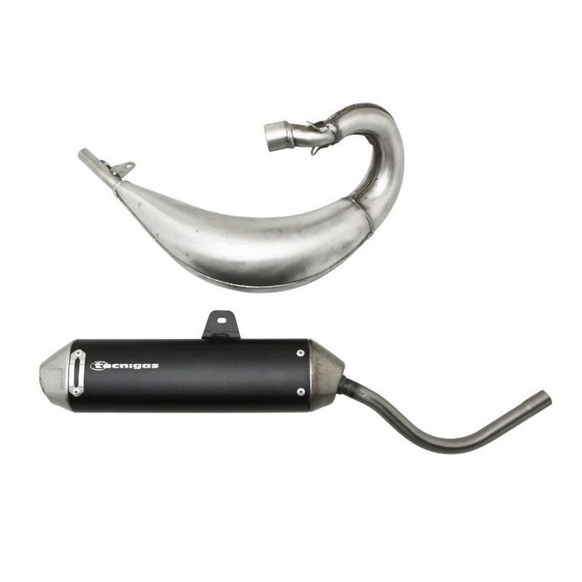 Tecnigas - Pot Passage Haut Droit Beta Rr 50cc - E-nox Evo Inox Tecnigas