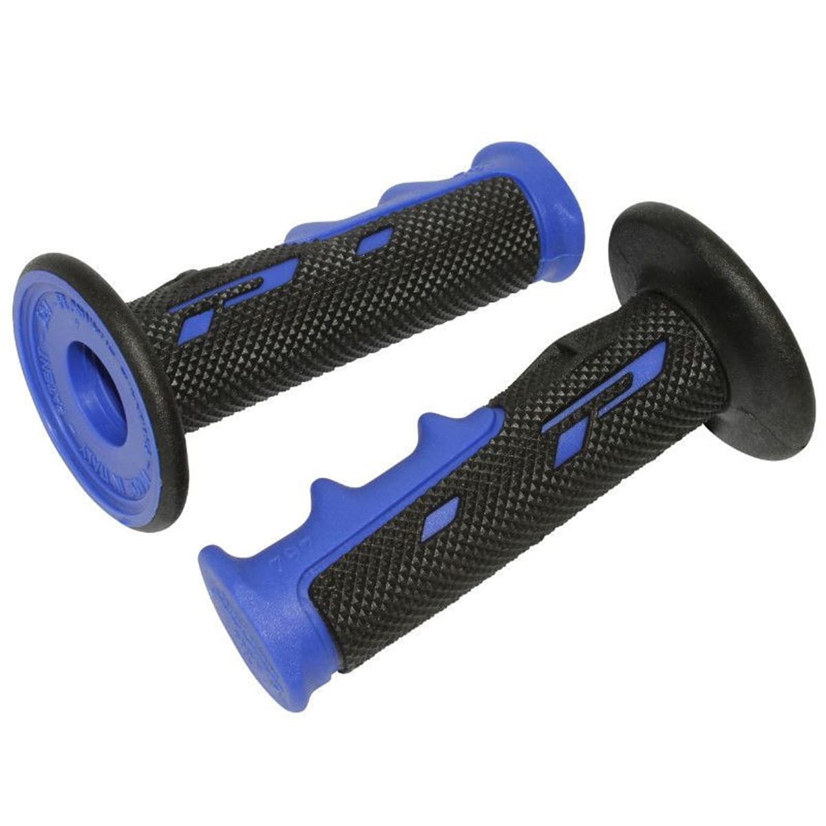 Progrip - Poignées De Guidon - Progrip 797 Off Road Closed End Noir / Bleu