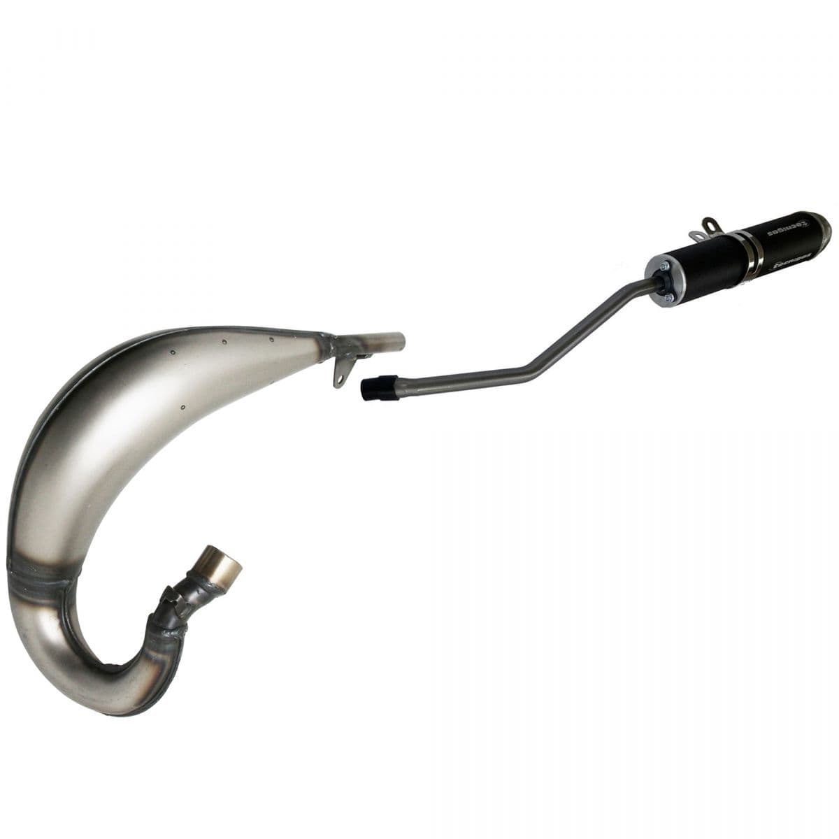 Tecnigas - Pot Passage Haut Droit Aprilia Mx / Rx 50cc Avant 2005 - E-nox Steel Tecnigas