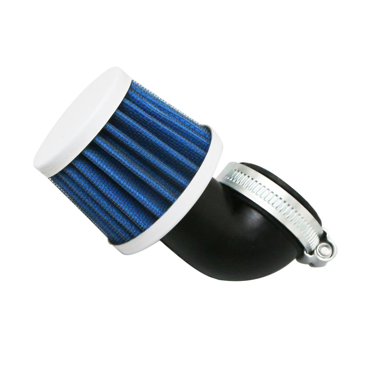 Replay - Filtre À Air Phva / Phbn - Replay Kn Small Fc 28 / 35mm Coudé 90 Degrés Blanc / Bleu