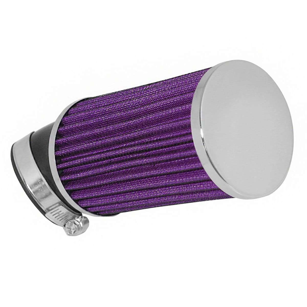 Replay - Filtre À Air Phva / Phbn / Pwk - Replay Kn Long 28 / 35 / 50mm Coudé 45 Degrés Chromé / Violet