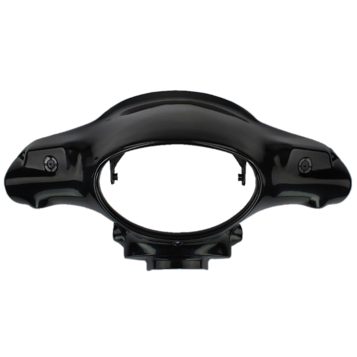 Faco - Couvre Guidon / Cache Optique Aprilia Scarabeo Avant 2008 - Faco Noir Mat / À Peindre