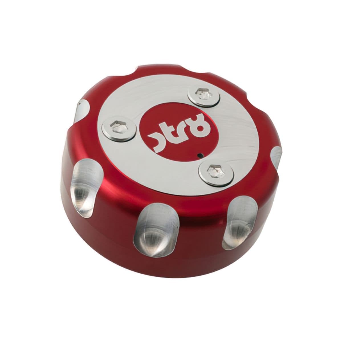 Str8 - Bouchon Réservoir Essence Derbi Senda - Alu Rouge Str8