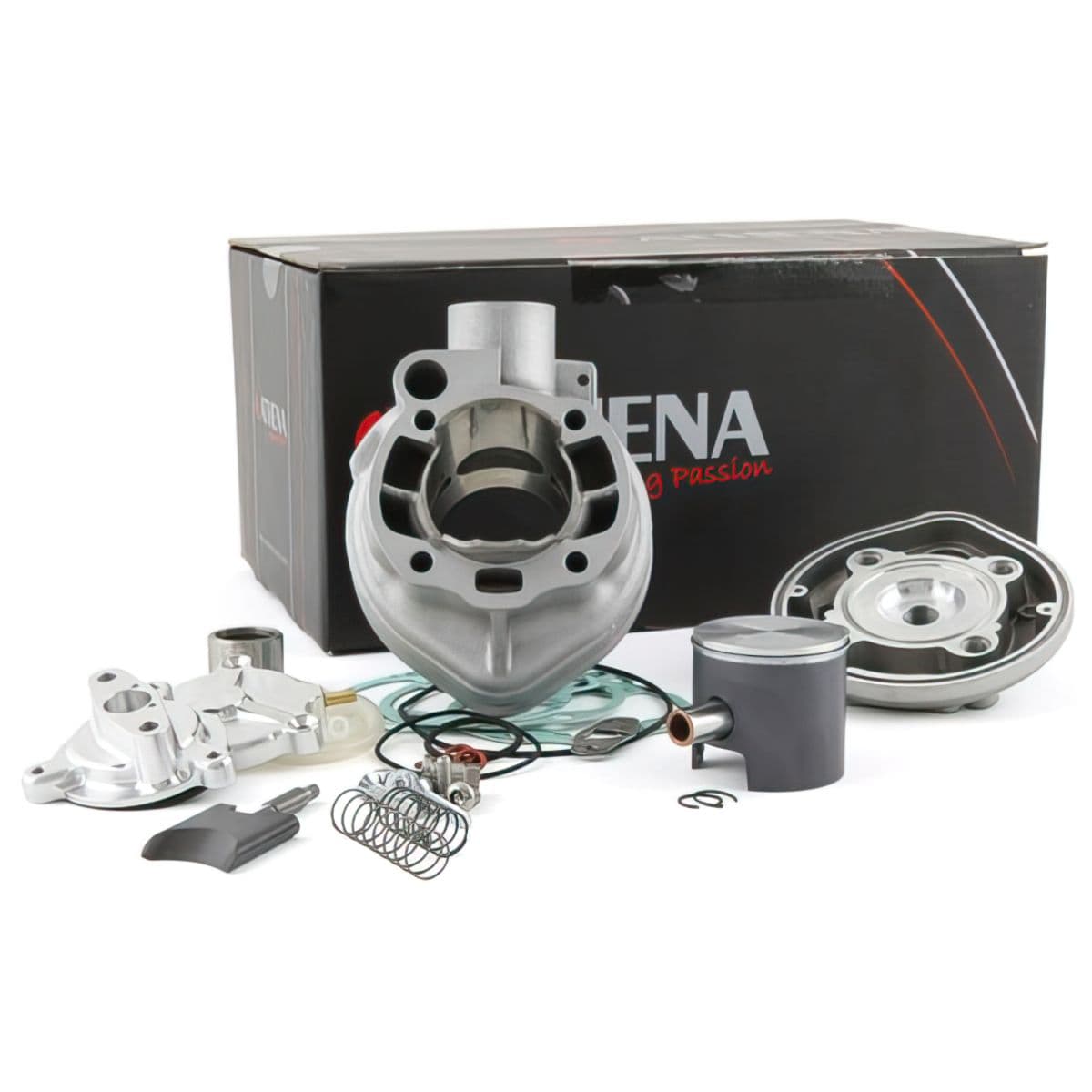 Athena - Kit Cylindre 80cc Am6 - Athena Alu 50mm À Valve Echappement