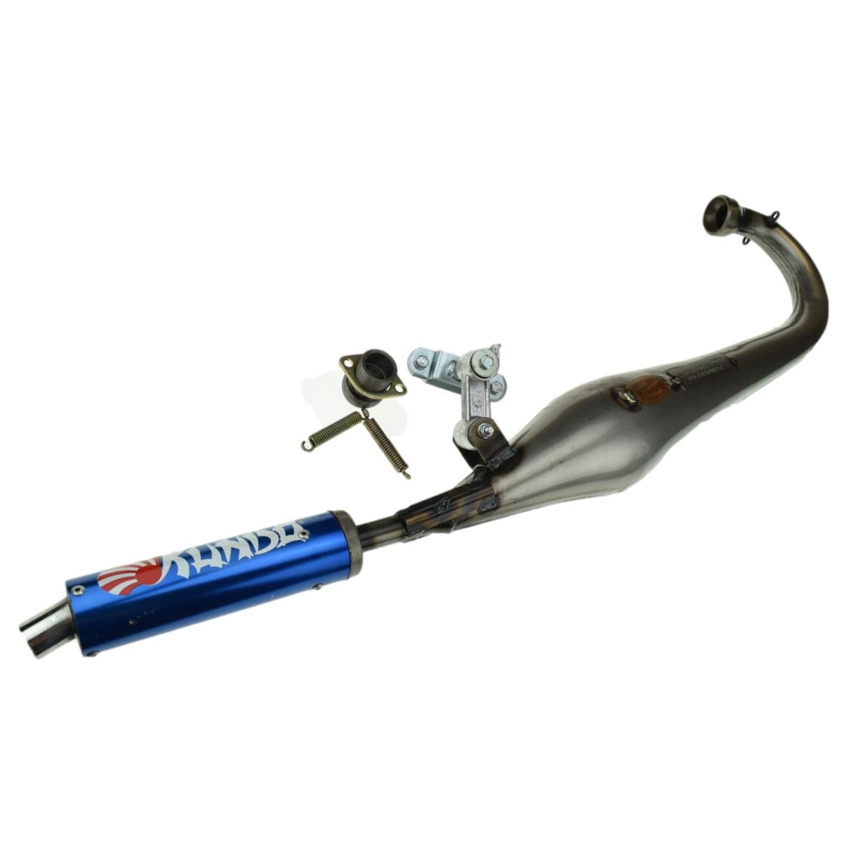 Kundo - Pot Mbk 51 Bras Carré - Paiolini Long Verni Articulé Silencieux Bleu