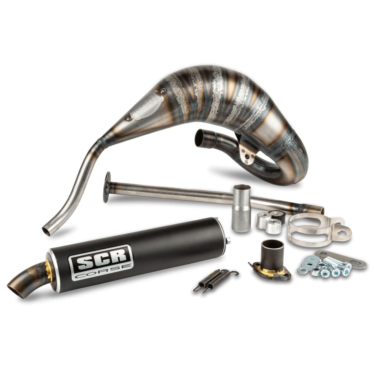 Scr Corse - Pot Passage Haut Droit Sherco Sm / Enduro 70cc À Partir De 2019 - Racing Line Scr Corse