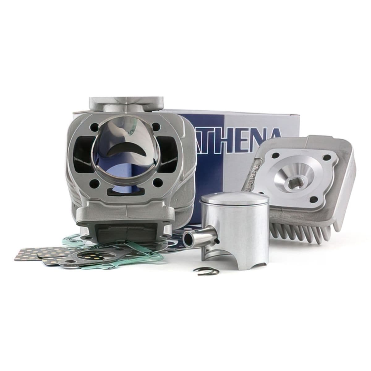 Athena - Kit Cylindre 80cc Mbk Booster Yamaha Bw's - Athena Racing Alu 47.6mm Axe 12mm Course 43mm