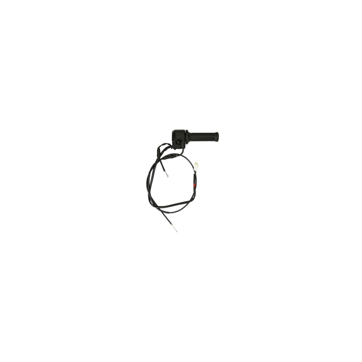 Piaggio - Commodo/commutateur De Feux (avec Cable De Gaz) Droit Complet Origine Piaggio Gilera 50 Stalker Naked
