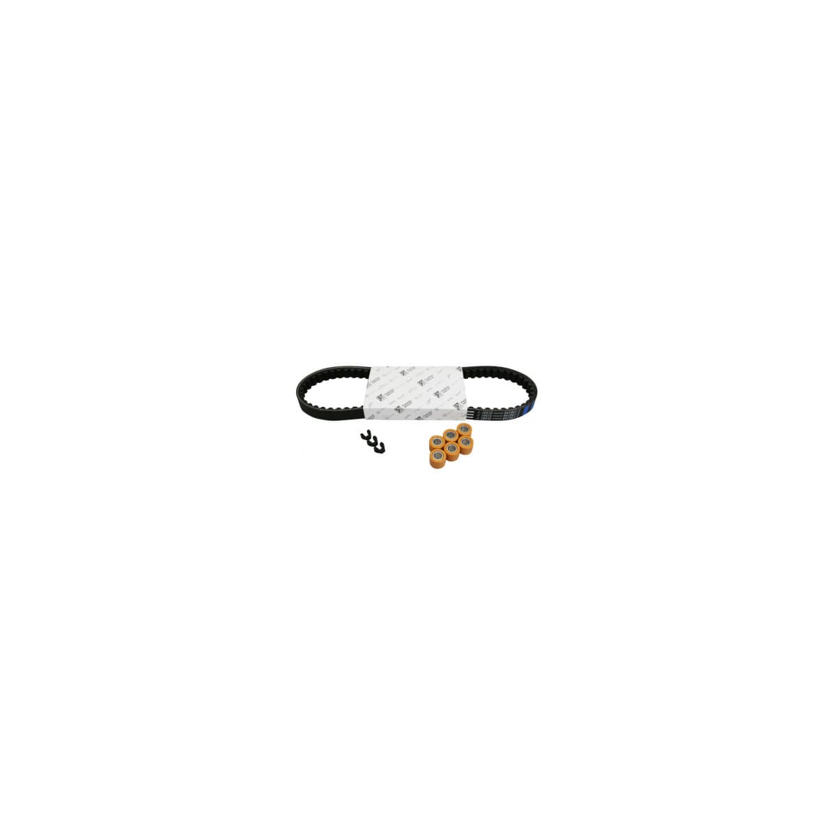 Piaggio - Kit Transmission (courroie, Galets, Guides) Origine Piaggio 50 Fly 4t 4v 2012/, Vespa Primavera 4t 4v 2013/17, Vespa Sprint 4t 4